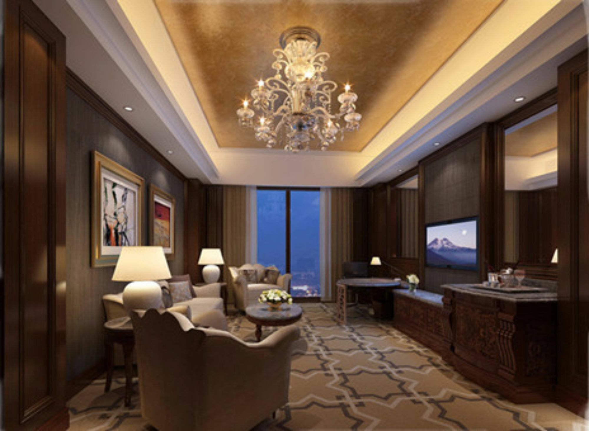 Jinan Luxury Blue Horizon Hotel Dış mekan fotoğraf