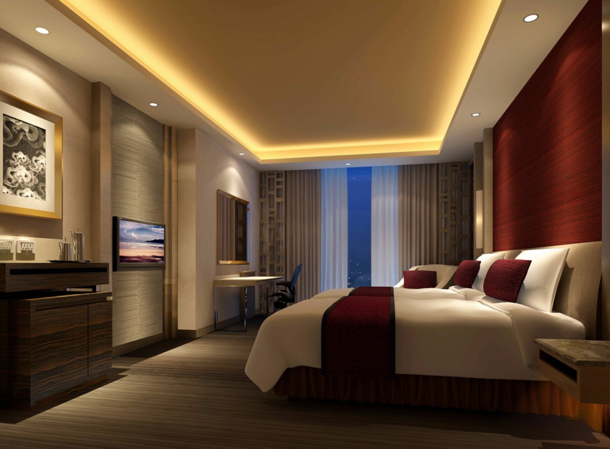 Jinan Luxury Blue Horizon Hotel Dış mekan fotoğraf