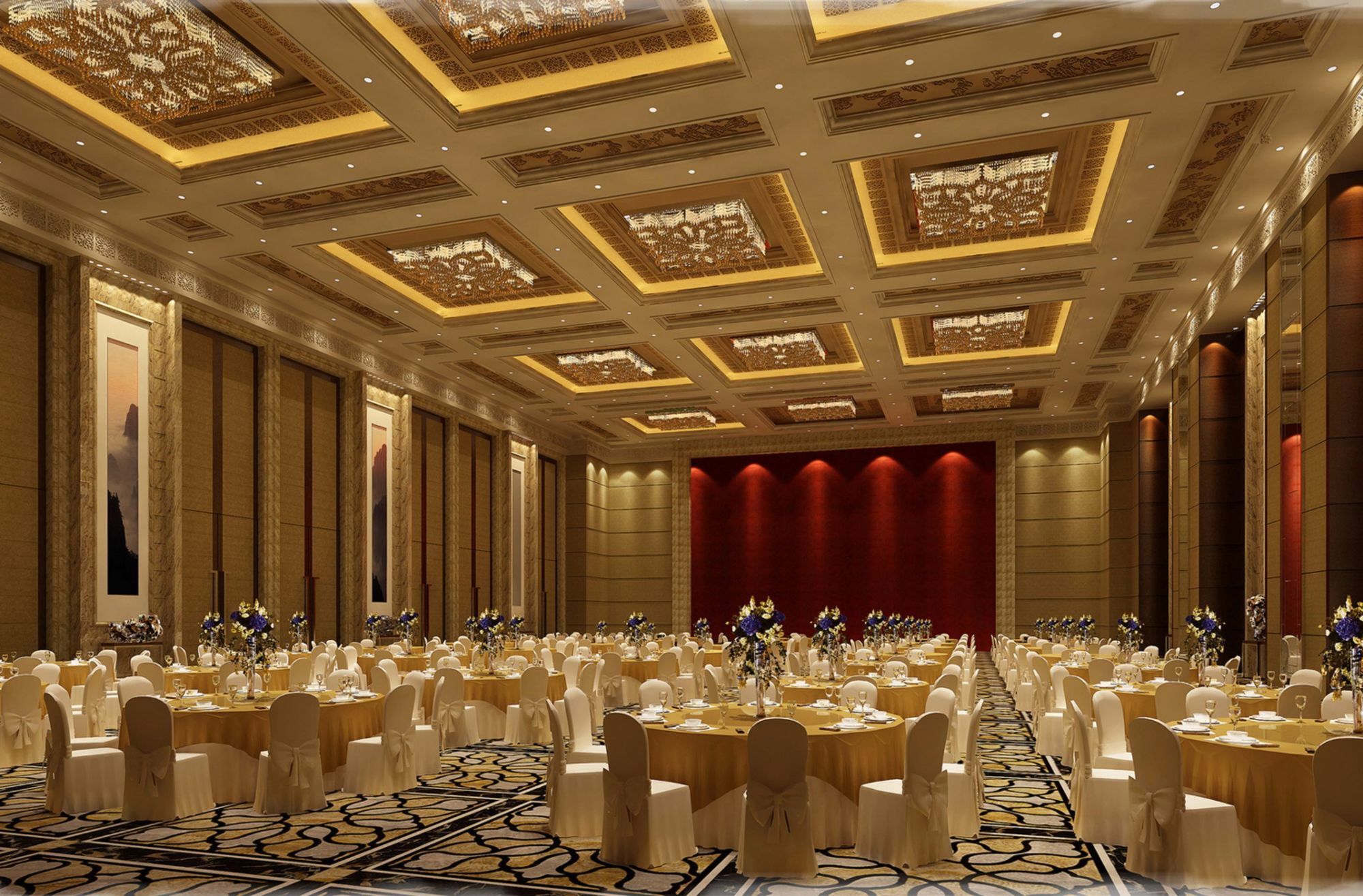 Jinan Luxury Blue Horizon Hotel Dış mekan fotoğraf