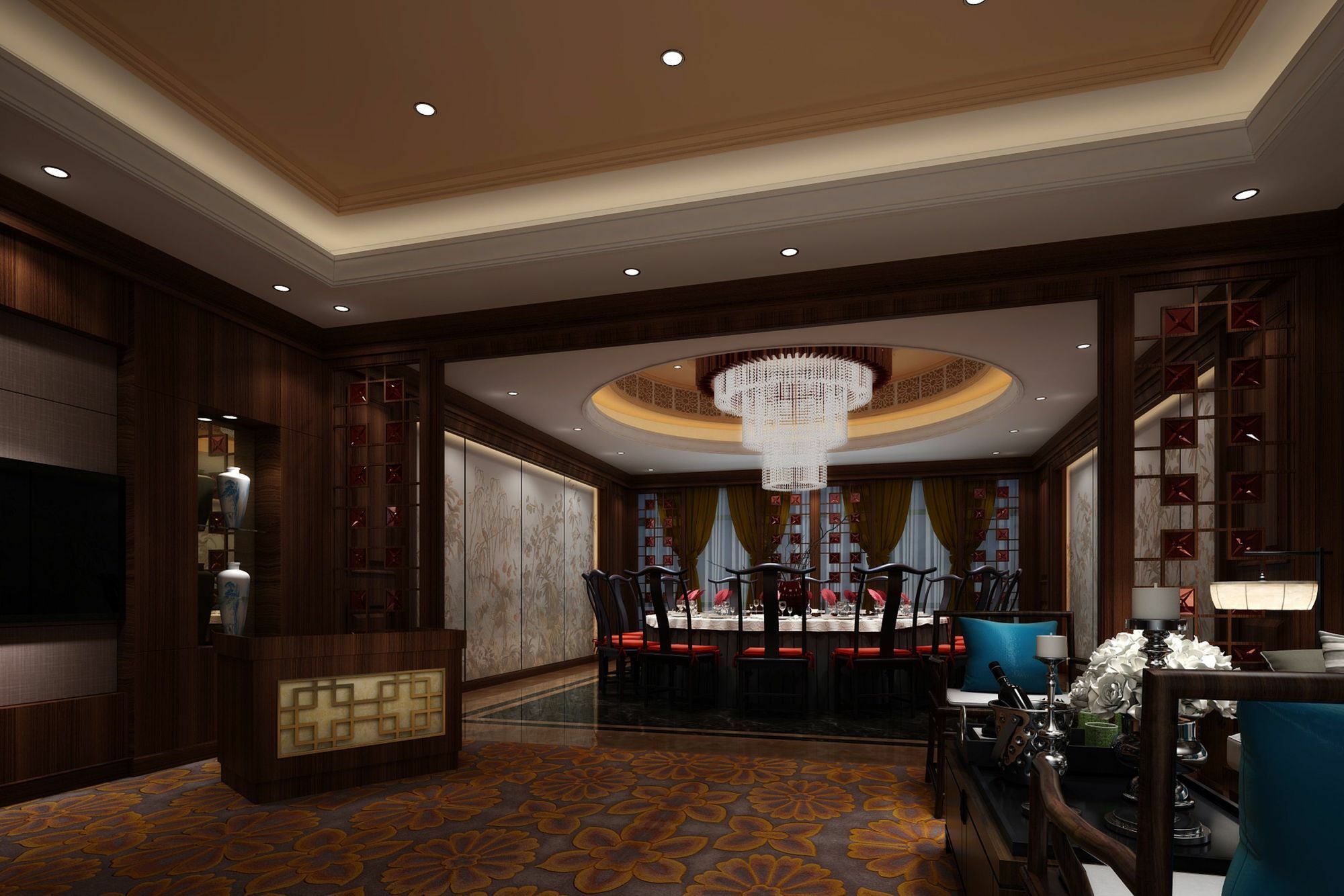 Jinan Luxury Blue Horizon Hotel Dış mekan fotoğraf